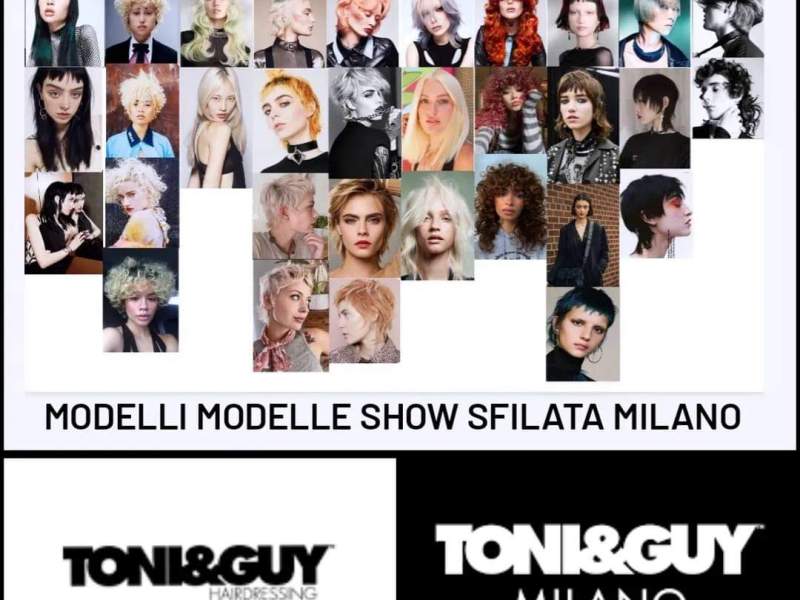CASTING MODELLI E MODELLE PER CATALOGHI&nbsp;TONY&GUY